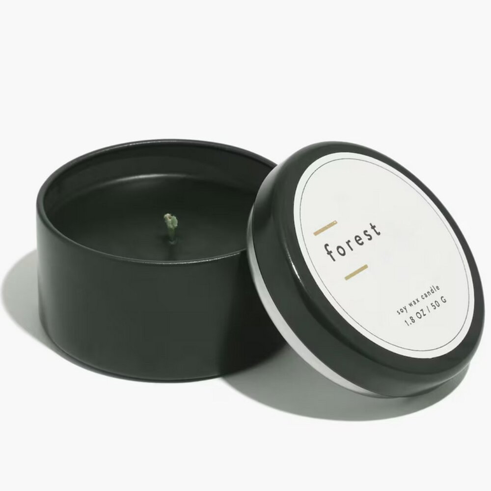 New Madewell Forest Matte Travel Soy Wax Candle